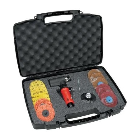 Dynabrade SANDER 3" W/ASST DISCS RAPID FIRE KIT* DB18181